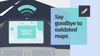 Free map updates for your car with HERE MapCare