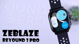 ZEBLAZE BEYOUND 3 PRO Full Review. GPS Test, Watch Faces, Features, Strap Replacement, Pros and Cons