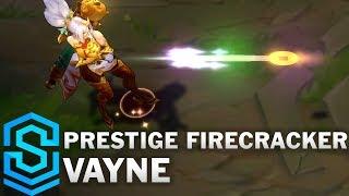 Prestige Firecracker Vayne Skin Spotlight - League of Legends