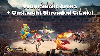 Chasing 200 points in tournament arena and conquering Onslaught Shrouded Citadel encounters 4 - 6