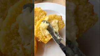Homemade Corn Muffins with Honey Butter! #muffins #southernbaking #baking #cornbread #easyrecipe