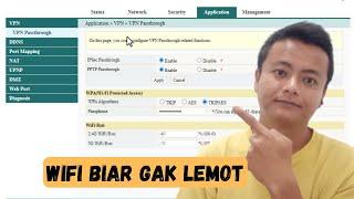 Wifi Indihome Lemot? Coba Setting ini terlebih dahulu