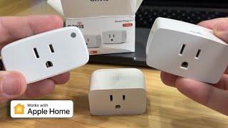 Matter Smart Plug Comparsion - Onvis vs. TP-Link Tapo vs.  Eve