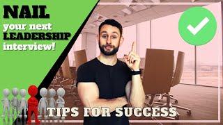 How to Demonstrate Leadership Skills in an Interview - How to Interview for a Management Job