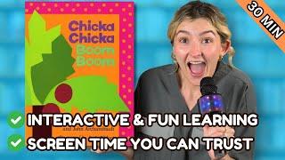 Speech Therapist Reads "Chicka Chicka Boom Boom" | Learn ABCs | Read Aloud