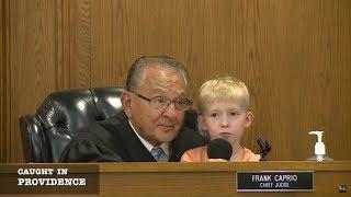 Caught in Providence: Cute Kid Wins Over the Courtroom