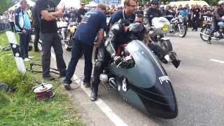 Teil 2 Glemseck 101 in Leonberg 2013 Classics Cafe Racer Sprint 1/8 Meile