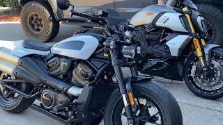 Toe to Toe Ducati Diavel1260s VS Harley Davidson Sportster S