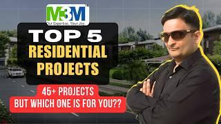 NO MORE CONFUSION FOR M3M HOMEBUYERS | M3M GURGAON'S  TOP 5 PROJECTS ARE HERE #m3m #gurgaon