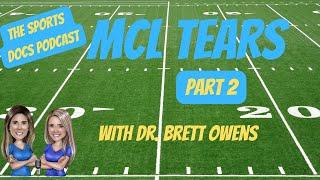 The Sports Docs Podcast: MCL Injuries with Dr. Brett Owens (Part 2)