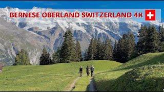 Bernese Oberland Region Highlights Switzerland 4K