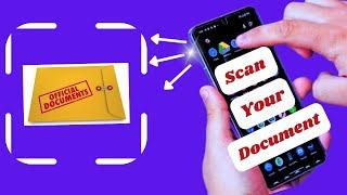 How to Scan Your Documents and Email it  | Android Phones Users |