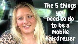 Thinking of becoming a mobile/freelance hairdresser? WATCH THIS