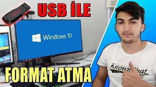 WİNDOWS 10 USB İLE FORMAT NASIL ATILIR | 2022 GÜNCEL