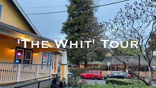 [4K] WALKING: Eugene, OR: Whitaker Neighborhood Evening Restaurant Tour