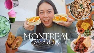 a week in MONTREAL *food diaries* | trying new foods & exploring the city/ tiffycooks vlog