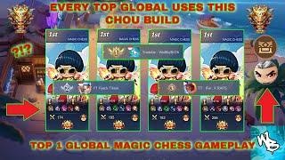 NEW UNBEATABLE END GAME CHOU META STRATEGY - MAGIC CHESS BEST SYNERGY - Mobile Legends Bang Bang