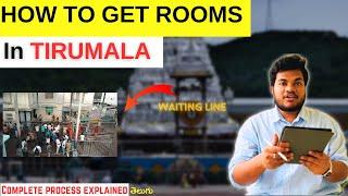 How To Book Rooms In Tirumala ( OFFLINE ) || Tirumala Tirupati Devasthanams || Jsr Zoomin