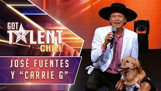 José Fuentes y la perrita “Carrie G” | Audiciones | Got Talent Chile 2024