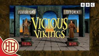 Warrior: Viking vs Monk | Vicious Vikings | Horrible Histories