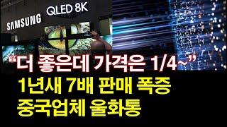 "더 좋은데 가격은 1/4~" 1년새 7배 판매 폭증~ 중국업체 울화통