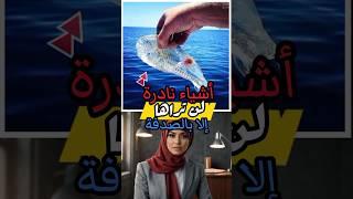 أشياء غريبة ونادرة لن تراها إلا بالصدفة!!