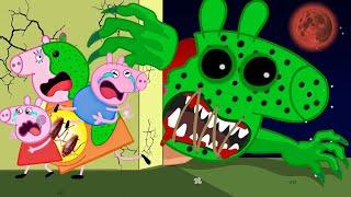 Zombie Apocalypse, Oh No! What if Peppa At The Park ‍️‍️ | Peppa Pig Funny Animation