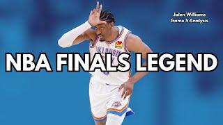 How Jalen Williams Scored 40 Points in the NBA Finals