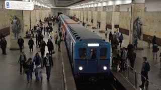 Retro Moscow Metro Carriage Exhibition at Partizanskaya
