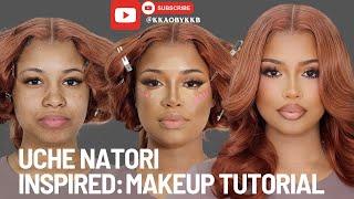 UCHE NATORI INSPIRED MAKEUP TUTORIAL