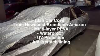 Titan Car Cover from Amazon - Quick Review