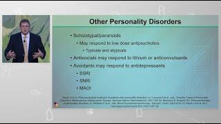 Treatment for Personality Disorders