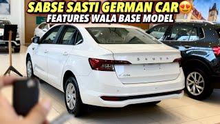 2024 Updated Skoda Slavia Base Model | New Price & Features | Slavia 1.0 Active New Model