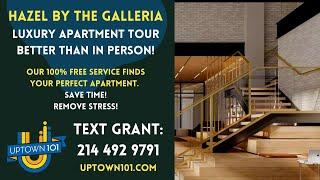 Hazel by the Galleria |  Great Parking Garage  | Luxury Apartments Addison |