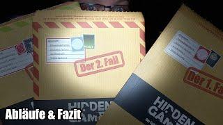 Hidden Games - Tatort Krimispiel Teil 1, Teil 2 und Teil 3 - Escape Room Spiel