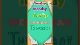 Learn the Days Of The Week! #daysoftheweeksong | #kidssongs | #nursaryrhymes