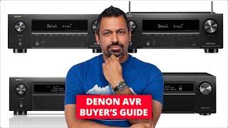 Which Denon AVR is Right For You?  Denon X-Series A/V Reciever Buyer's Guide