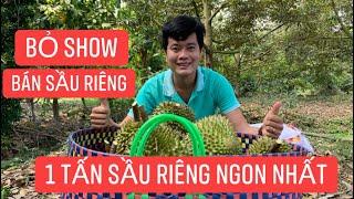 Khương Dừa theo cha đi hái 1 tấn sầu riêng, chuyển qua làm thương lái trái cây!!!