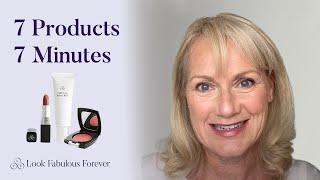 7 products in 7 minutes: flawless makeup made simple | Look Fabulous Forever