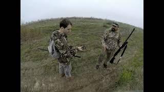 California duck hunt with bow the gsp  (slingin arrows)