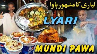 Lyari | Mundi Pawa | Paya | Karachi Food Street ||Vlog# 73|| Aqeel Pathan