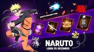 Naruto Legendary Bundle Special Free Rewards | free fire new event | ff new event | new event ff