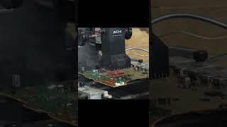 When BGA Work Goes Wrong... #whoops #fail #shorts #shortsvideo #repair #microsoldering #tiktok #fire