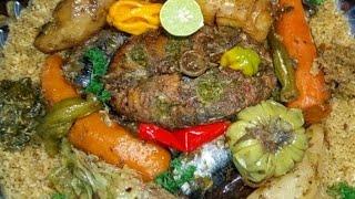 Riz gras au poisson blanc Riz sénégalais  Thiebou wekhe soul beugeudj délicieux Cuisine guinéenne