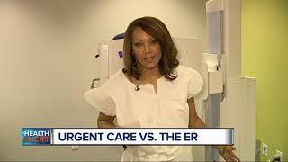 Urgent Care vs ER. How do they compare?