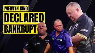 MERVYN KING DECLARED BANKRUPT - Sad story of how darts star lost over £500,000 in unpaid taxes