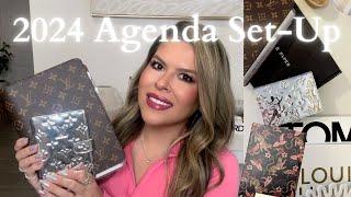 2024 Agenda Set-Up | Louis Vuitton Agendas Planner Accessories | Best Journals & Inserts