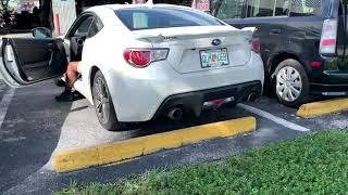 2016 Subaru BRZ muffler delete