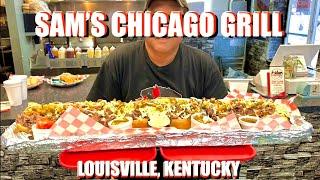 THREE-FOOT (12-POUND) ITALIAN BEEF CHALLENGE **GOOCHY REVIEWS COLAB** SAM’S CHICAGO GRILL