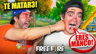 ERES EL PEOR JUGADOR de FREE FIRE !! BROMA a MI AMIGO ANTRONIXX *termina mal* | TheDonato